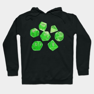 Acid green dice Hoodie